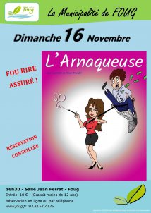 Théâtre - l'Arnaqueuse