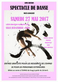 EHPAD - Spectacle de Danse