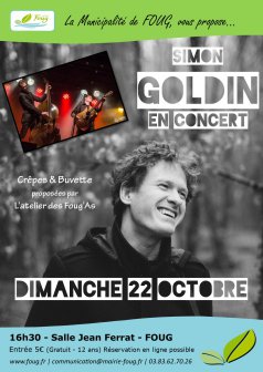 Concert - Simon GOLDIN